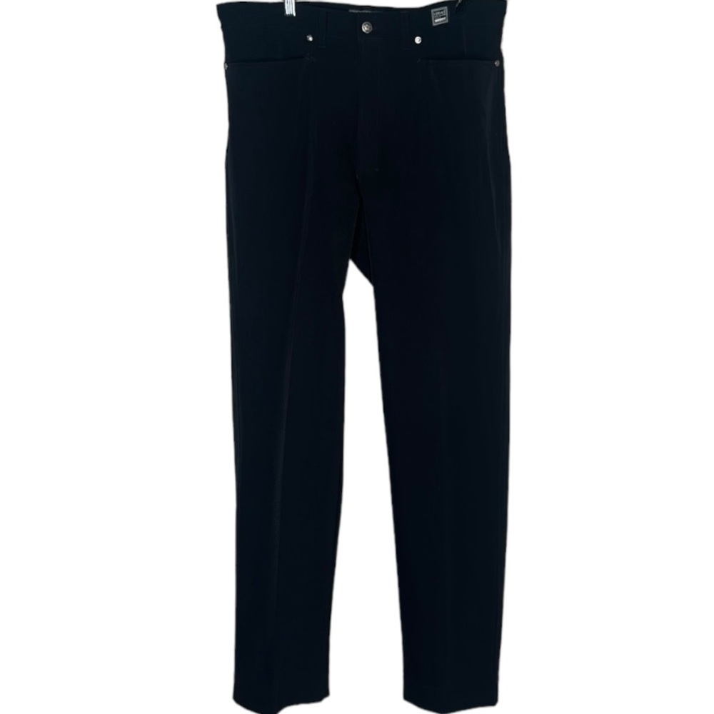 VTG Versace Jeans Couture ITTIERRE Spa Trousers BLACK 38/52 US 36 Made in Italy
